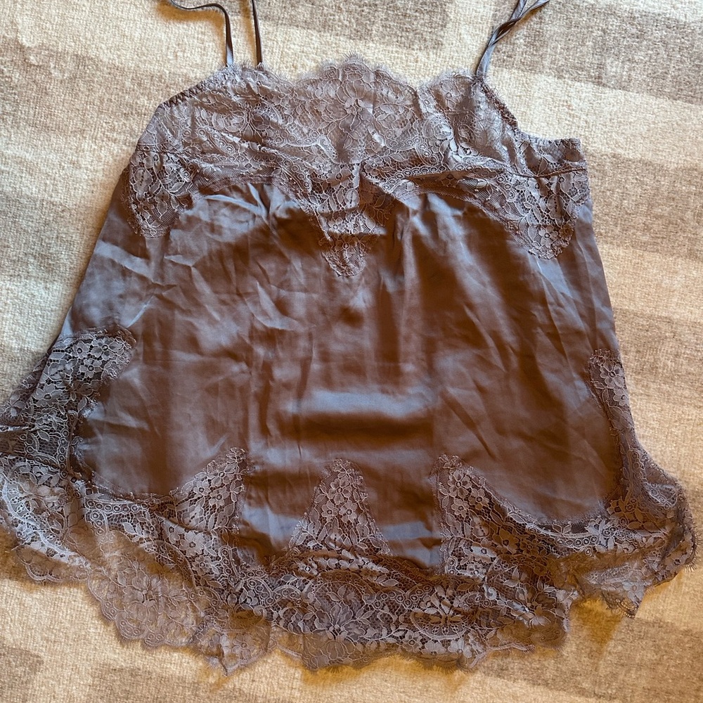 Victorias Secret Elegant Lace Trimmed Women's Top - NWOT